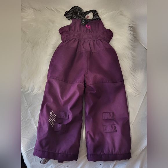 Vamo's Kids Purple Snowpants, Size 18 Months - Picture 2 of 5
